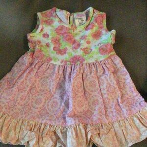 Ricrac and Ruffle size 18 mo dress